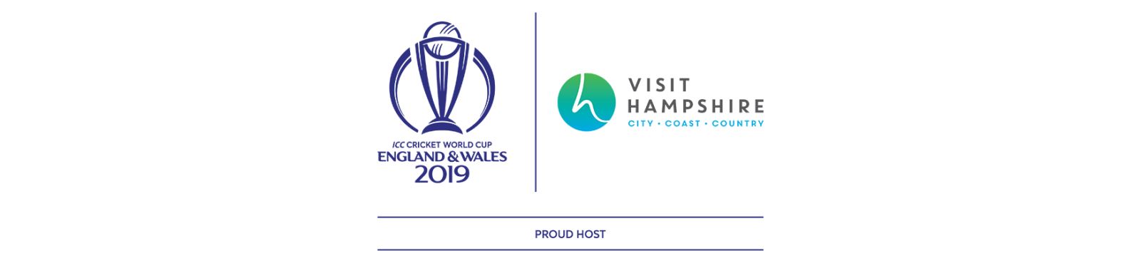 Visit Hamphire Host City Cricket World Cup Logo